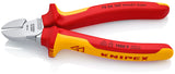 KNIPEX Diagonal Cutter 1000V-insulated (160 mm) 70 06 160