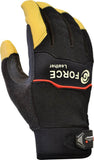 Maxisafe G-Force Leather Palm Mechanics Gloves, X-Large