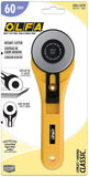 Straight Handle, Rotary Cutter, 60mm