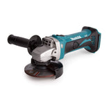 Makita DGA452Z Cordless Angle Grinder Solo 18V Li-Ion - Only the Machine