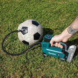 Makita DMP180Z Kompressor 8,3 bar 18 V (ohne Akku, ohne Ladegerät), Blau, Silber