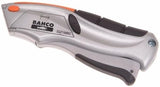 BAHCO SQUEEZE RETRACTABLE UTILITY / STANLEY KNIFE WITH 6 BLADES