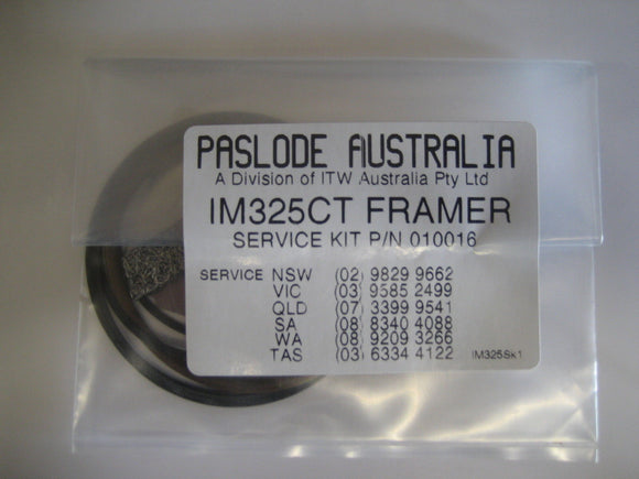 PASLODE CORDLESS GAS FRAMER IMCT / CF325 SERVICE / O–RING KIT (2004 – 2011 GUNS)