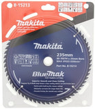 MAKITA B-15213 BLUEMAK 235mm x 60 TEETH 25mm BORE TCT CIRCULAR SAW BLADE