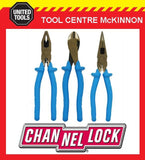 CHANNELLOCK / CHANNEL LOCK 1000V INSULATED 3pce PLIER SET – 3218, 3238 & 3248